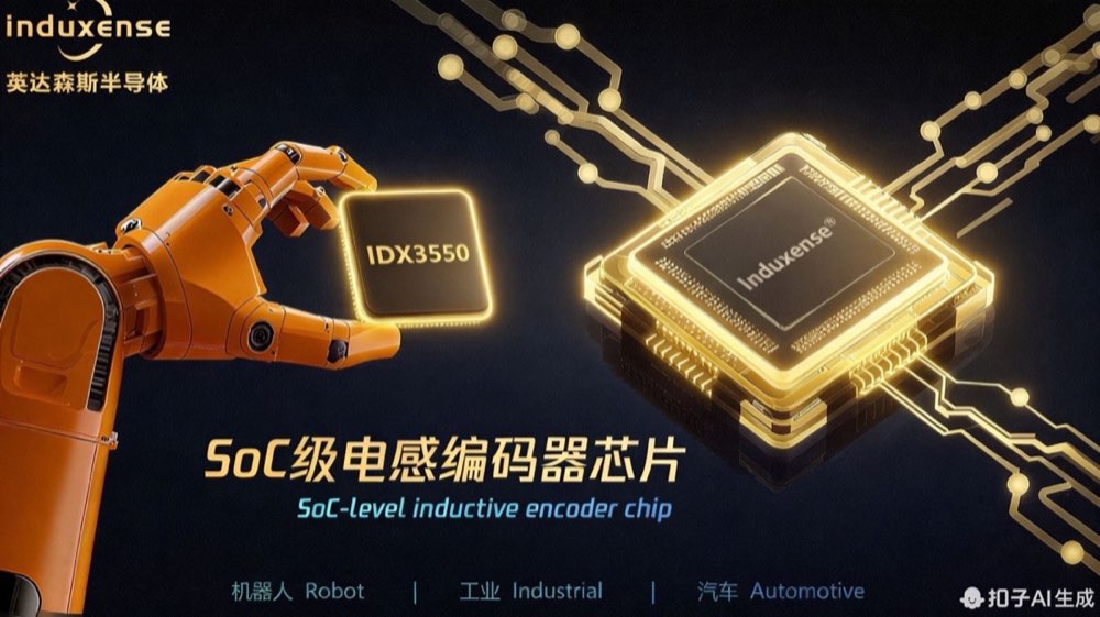 【喜讯】开云手机在线登录官网科技推出首款电感编码器芯片IDX3550